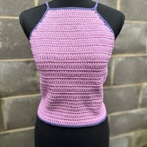 Hand Crocheted Halter Top